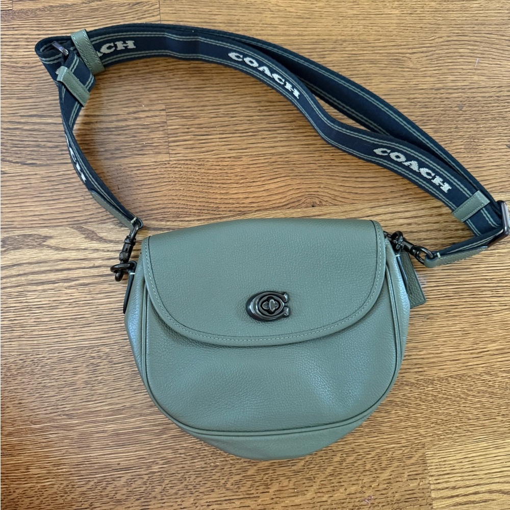 Coach Olive Green Crossbody Bag